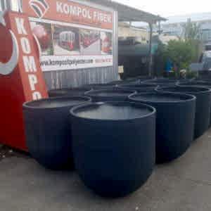 Yuvarlak Saksı FS-1052